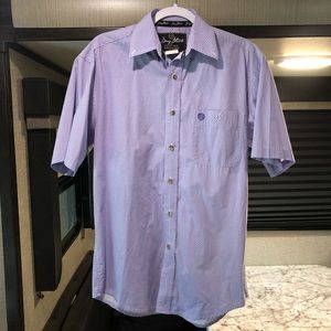Men's short sleeve button down shirt